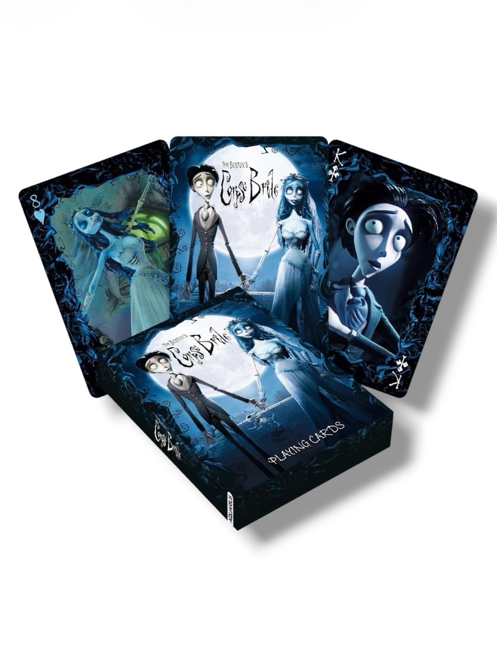 Tim Burton's Corpse Bride Movie Playing Cards - NWT